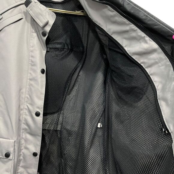 Himalaya Motor Bike Wear Jacket Women's Size 3XL Missing Liner Gray Reflective - Picture 6 of 16